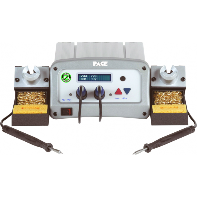Цифровая мультисистемная паяльная станция PACE ST100E 150 Вт 19A000555