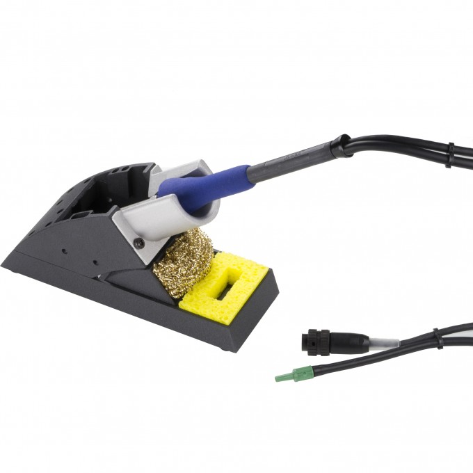 Микро-термофен PACE TJ85 для пайки SMD-компонентов с подставкой и черным разъемом 6993-0247